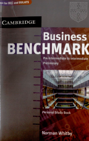 Книга на английском - BEC and BULATS. Cambridge: Business Benchmark Pre-intermediate to Intermediate Preliminary. Personal Study Book - обложка книги скачать бесплатно