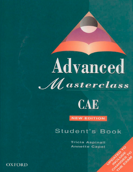 Книга на английском - Advanced Masterclass CAE. Student's book - обложка книги скачать бесплатно