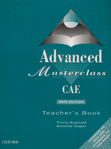 Книга на английском - Advanced Masterclass CAE. Teacher's book - обложка книги скачать бесплатно