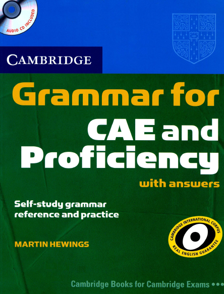 Книга на английском - Grammar for CAE and profficiency with answers - обложка книги скачать бесплатно