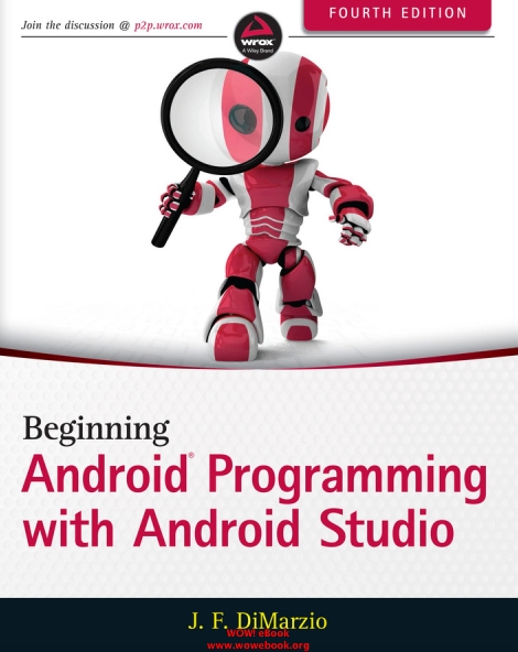 Книга на английском - Beginning Android® Programming with Android Studio - обложка книги скачать бесплатно