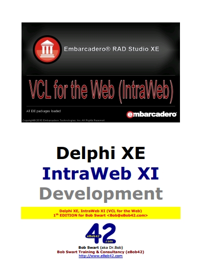 Книга на английском - Delphi XE, IntraWeb XI: VCL for the Web (1th Edition) - обложка книги скачать бесплатно