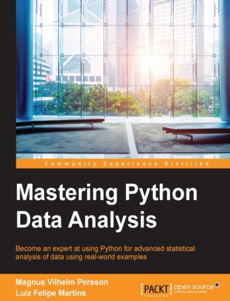 Книга на английском - Mastering Python Data Analysis - обложка книги скачать бесплатно