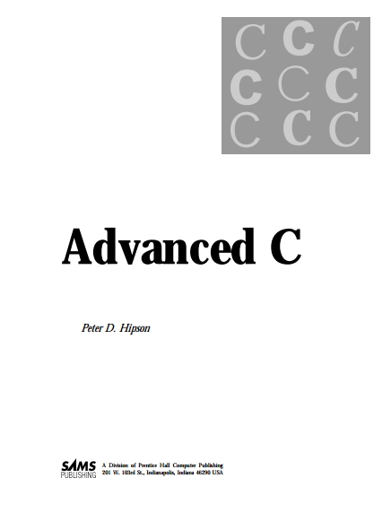Книга на английском - Advanced C - обложка книги скачать бесплатно