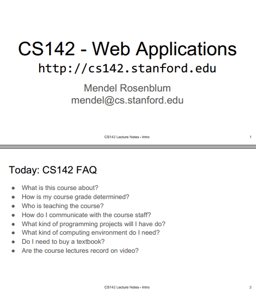 Книга на английском - Web Applications Development, Stanford Lectures: Introduction to Web Applications - обложка книги скачать бесплатно