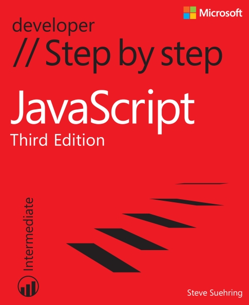 Книга на английском - JavaScript Step by Step: Intermediate Developer (Third Edition, Microsoft) - обложка книги скачать бесплатно