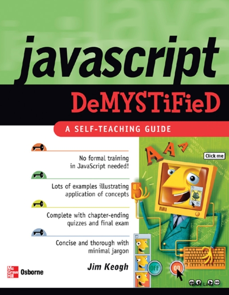 Книга на английском - JavaScript Demystified: A Self-Teaching Guide - обложка книги скачать бесплатно