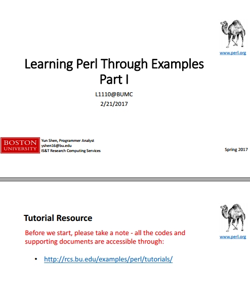 Книга на английском - Learning Perl Through Examples (Part 1) - обложка книги скачать бесплатно
