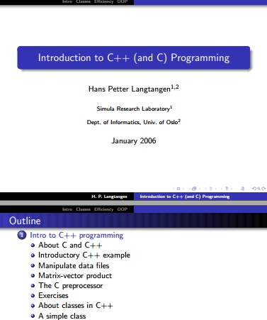 Книга на английском - Introduction to C++ (and C) Programming - обложка книги скачать бесплатно