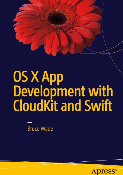 Книга на английском - OS X App Development with CloudKit and Swift - обложка книги скачать бесплатно