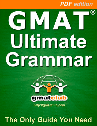 Книга на английском - GMAT Ultimate Grammar. The only guide you need - обложка книги скачать бесплатно
