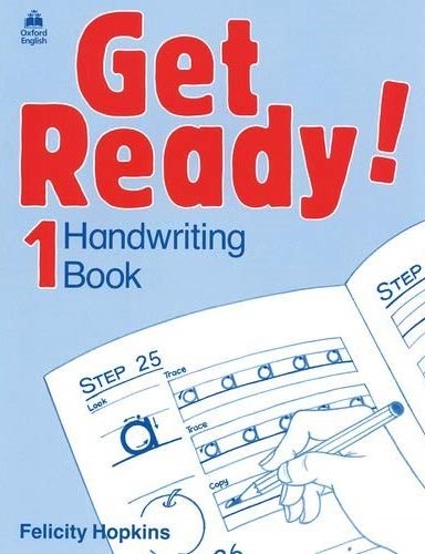 Книга на английском - Get Ready! Handwriting Book - Прописи «Будь готов!» для первоклассников (Oxford English) - обложка книги скачать бесплатно
