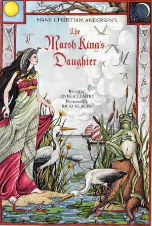 Книга на английском - Ханс Кристиан Андерсен Дочь болотного царя - обложка книги скачать бесплатно