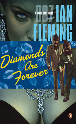 Книга на английском - Ян Флеминг Джеймс Бонд Агент 007 Бриллианты вечны - обложка книги скачать бесплатно