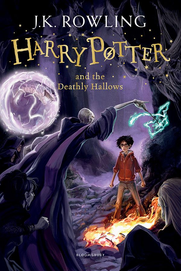 Книга на английском - Harry Potter, Book 7 of 7: Harry Potter and the Deathly Hallows by Joanne K. Rowling - обложка книги скачать бесплатно