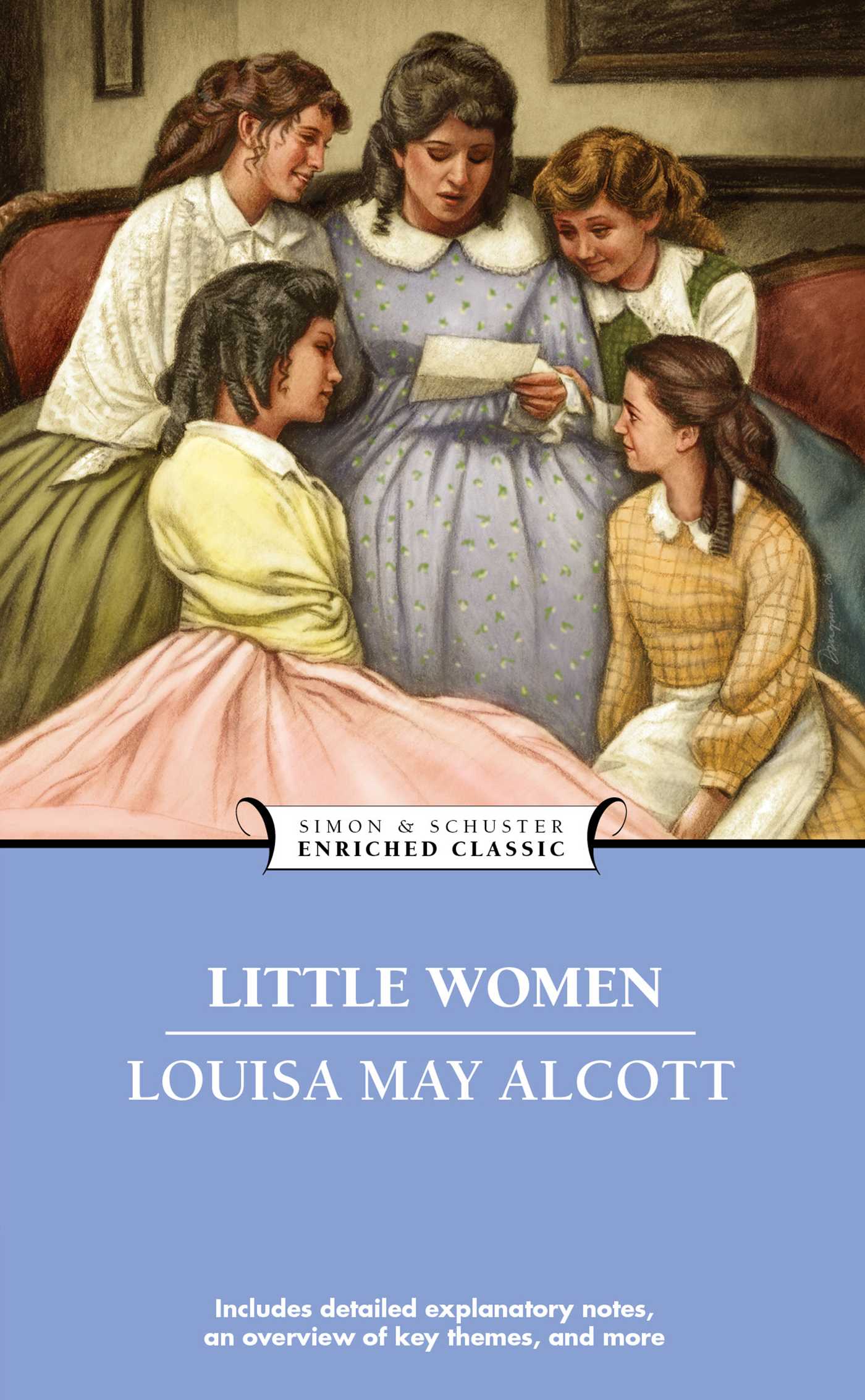 Книга на английском - Луиза Мэй Олкотт Маленькие женщины - обложка книги скачать бесплатно