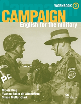 Книга на английском - Campaign: English for the Military 1 - Workbook - обложка книги скачать бесплатно