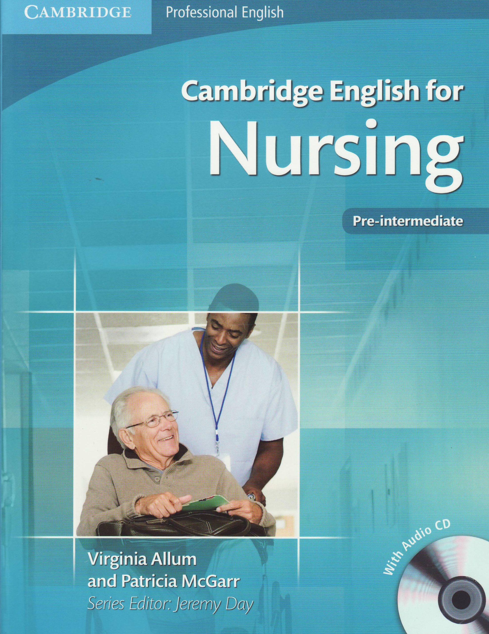 Книга на английском - Cambridge: Professional English for Nursing - Student's Book - обложка книги скачать бесплатно