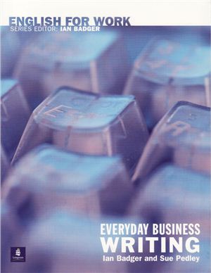Книга на английском - English for Work: Everyday Business Writing - обложка книги скачать бесплатно