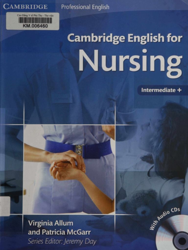 Книга на английском - Cambridge: Professional English for Nursing - Vocabulary Activities - обложка книги скачать бесплатно