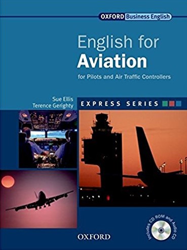Книга на английском - Oxford English for Industries: English for Aviation - for Pilots and Air Traffic Controllers (Business English) - обложка книги скачать бесплатно