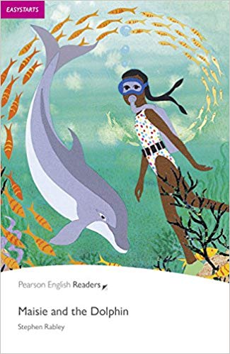 Книга на английском - Стивен Рейбли Мейси и дельфин - обложка книги скачать бесплатно