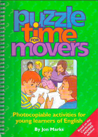 Книга на английском - Puzzle time for movers. Activities for YLE - обложка книги скачать бесплатно