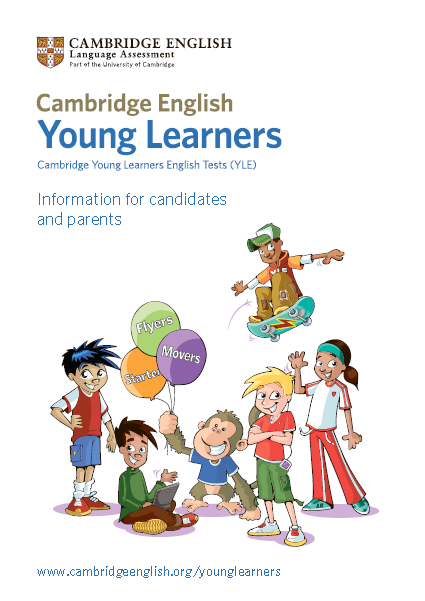 Книга на английском - Sample papers Young Learners English Tests (YLE). Starters Movers Flyers. Information for candidates and parents - обложка книги скачать бесплатно
