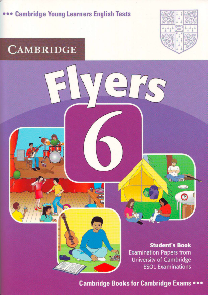 Книга на английском - YLE Flyers 6. Student's book. Examination Papers - обложка книги скачать бесплатно