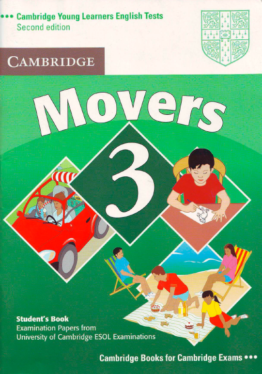 Книга на английском - YLE Movers 3. Student's book. Examination Papers - обложка книги скачать бесплатно