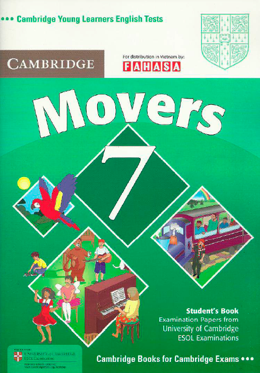 Книга на английском - YLE Movers 7. Student's book. Examination Papers - обложка книги скачать бесплатно