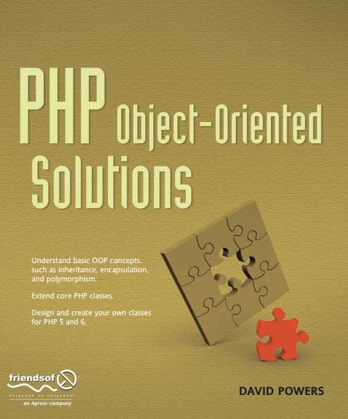 Книга на английском - PHP Object-Oriented Solutions - обложка книги скачать бесплатно