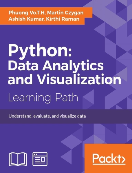 Книга на английском - Python: Data Analytics and Visualization (Learning Path) - обложка книги скачать бесплатно