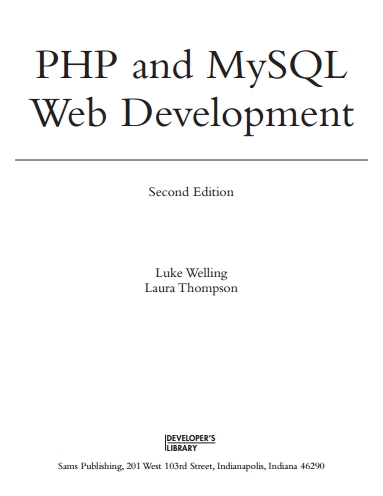 Книга на английском - PHP ana MySQL Web Development (Second Edition) - обложка книги скачать бесплатно