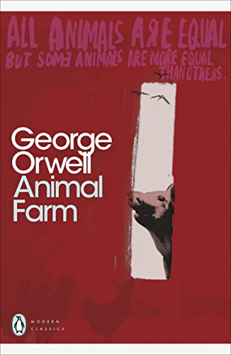Книга на английском - Джордж Оруэлл Скотный двор - обложка книги скачать бесплатно
