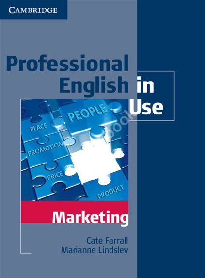 Книга на английском - Cambridge: Professional English in Use - Marketing - Workbook - обложка книги скачать бесплатно