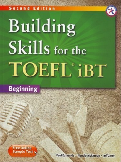 Книга на английском - Building Skills for the TOEFL iBT 2nd Edition - Beginning +CD disk - обложка книги скачать бесплатно
