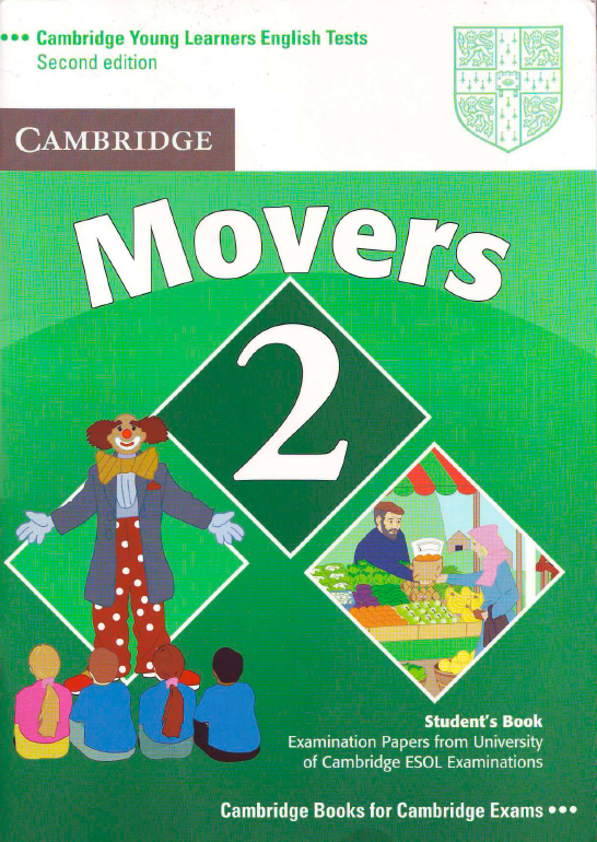 Книга на английском - YLE Movers 2. Student's book. Examination Papers - обложка книги скачать бесплатно